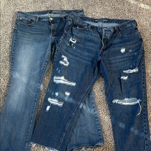 Old Navy and Gap bundle Blue Jeans